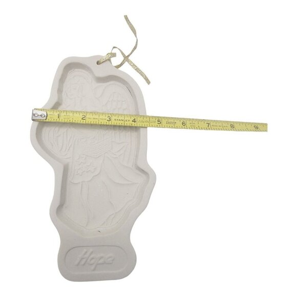 Longaberger Pottery Candy Cookie Mold HOPE Angel Series Crafts 9 in Retired - Picture 7 of 7